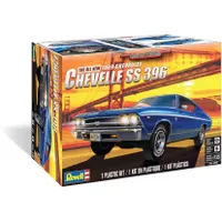 1969 Chevy Chevelle SS 396 1/25 Model Car Kit #4492 by Revell