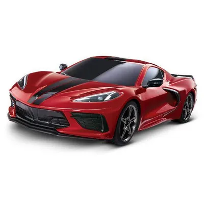 Traxxas Chevrolet Corvette Stingray: 1/10 AWD 4-Tec 3.0 Supercar - Red