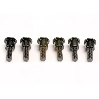 TRA3642 Attachment screws, shock (3x12mm shoulder screws) (6 pcs)