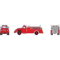 HO RTR Ford F-850 Fire Truck, Red