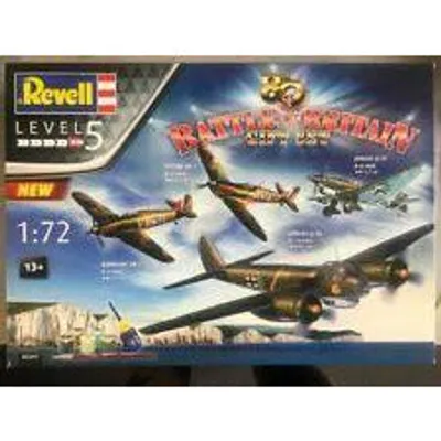 Battle of Britain Gift Set 1/72 4 models #05691 by Revell
