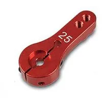 APS28001R Aluminum Servo Horn 25T Red