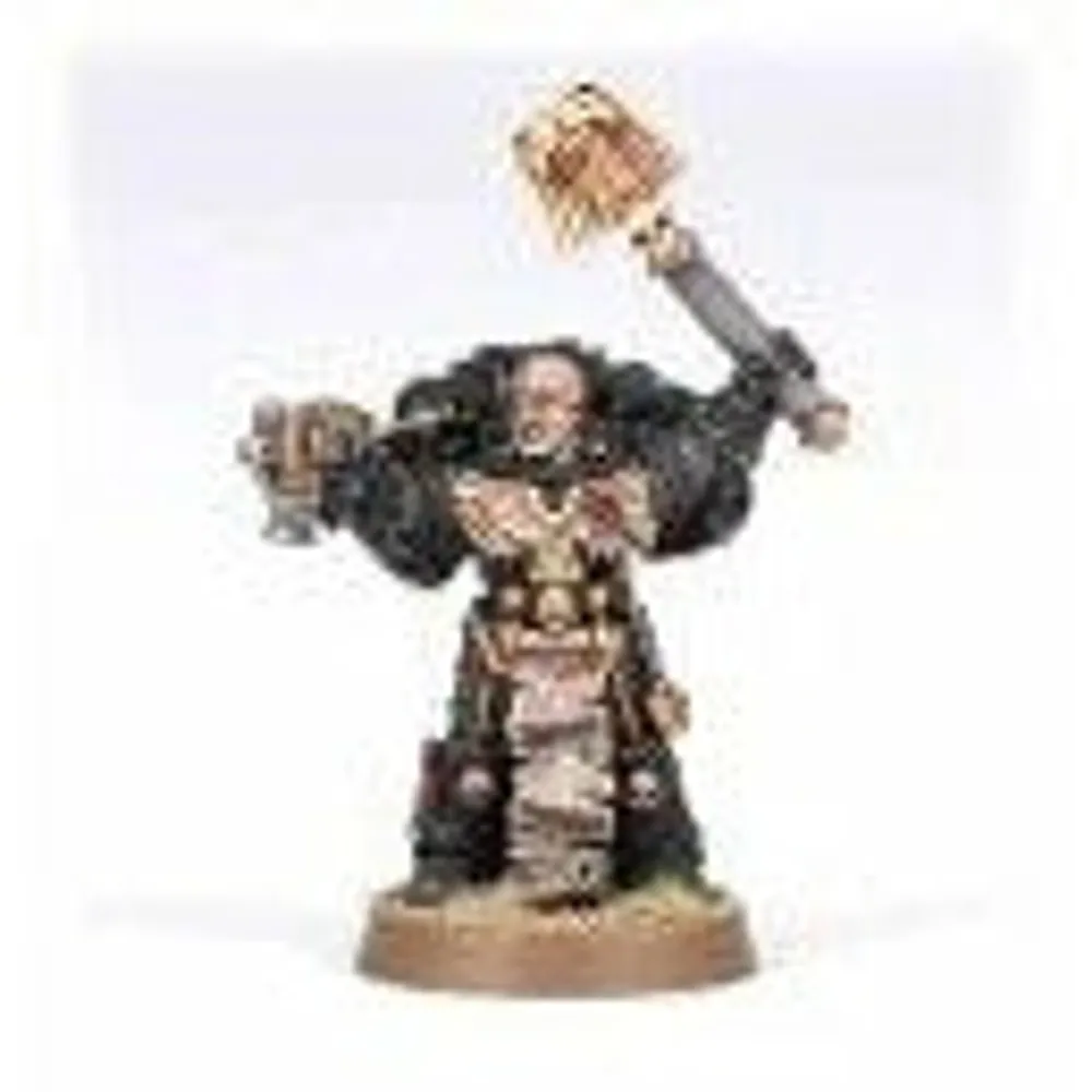 Space Marines: Chaplain with Crozius & Bolt Pistol