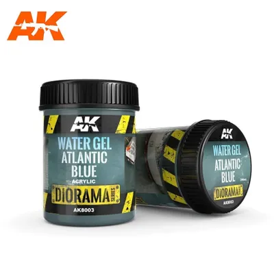 AK-8003 Water Gel Atlantic Blue - 250ml (Acrylic)