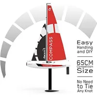 Compass 650mm R/C Sailboat