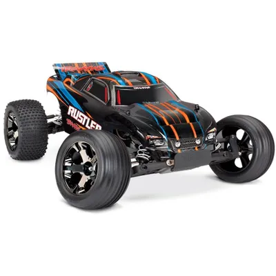 Traxxas Rustler VXL Brushless 1/10 RTR Stadium Truck Orange TRA37076-4ORANGE