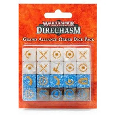 Warhammer Underworlds: Grand Alliance Order Dice Pack