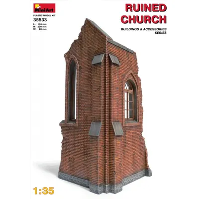 Miniart Church Ruin 1/35 #35533