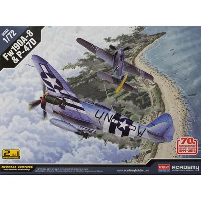 Fw190A-8 & P-47D 1/72 by Academy