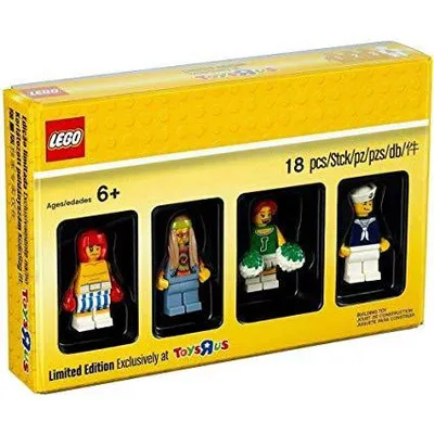 Lego City: Boxer/Hippie/Cheerleader/Sailor Limited Edition Minifig Set