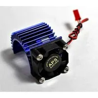 APS Aluminum Motor Heatsink Blue with Super22 Cooling Fan RPM 22000 Blue APS91148BV3