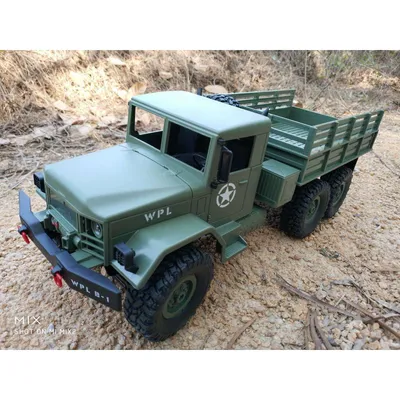 WPL Off Road Racing Series Radio Controlled Collectible Model 1: Military Truck B