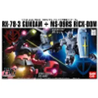 HGUC 1/144 G-3 Gundam VS Char's Rick Dom Set #5060960 by Bandai