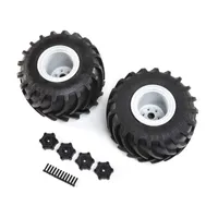 Mounted Monster Truck Tires, Left/Right: LMT LOS43034