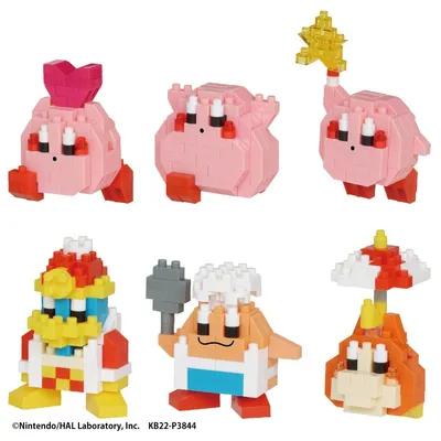 Nanoblock Kirby Assortment 2 (1 Random Blind Pack)