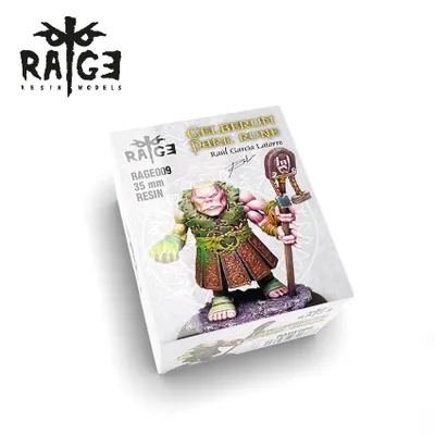 Rage Resin Models - Celberum, Dark Rune (35mm) AK-RAGE009