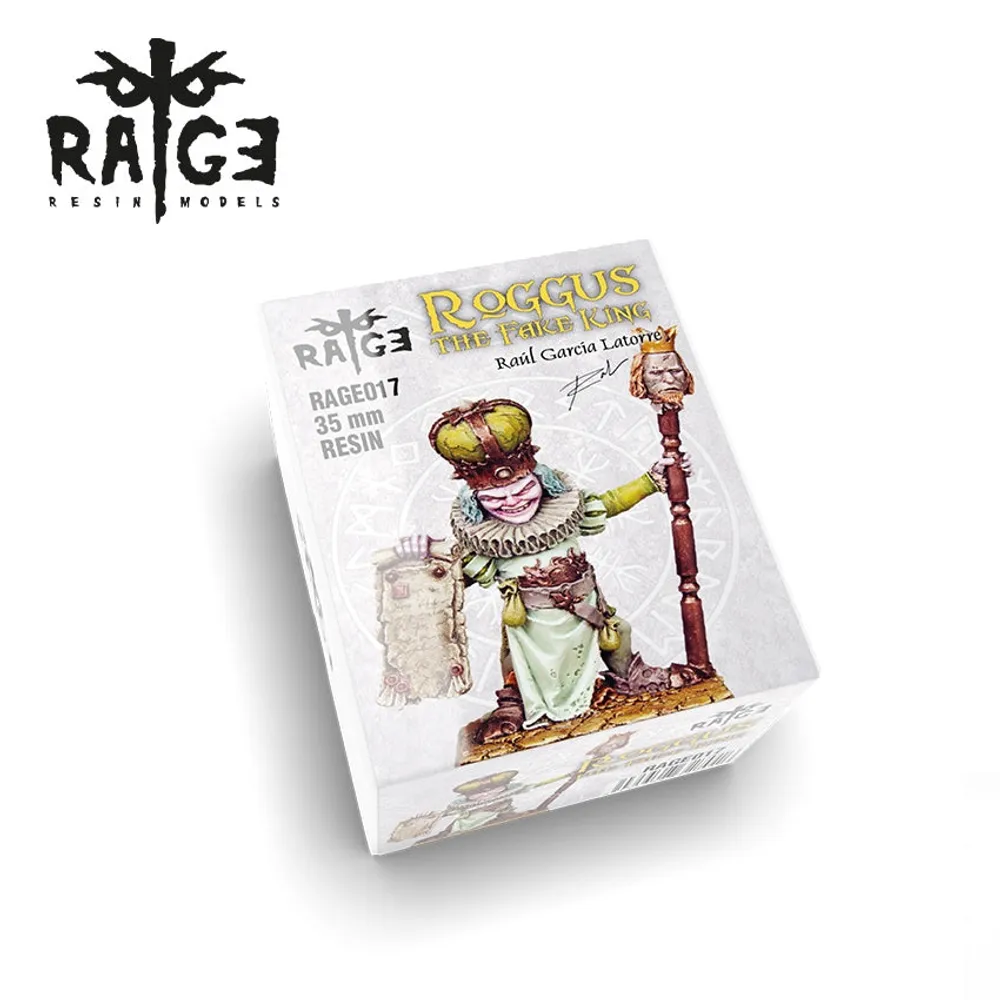 Rage Resin Models - Roggus, The Fake King (35mm) AK-RAGE017