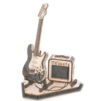 Electric Guitar Model 3D Wooden Puzzle TG605