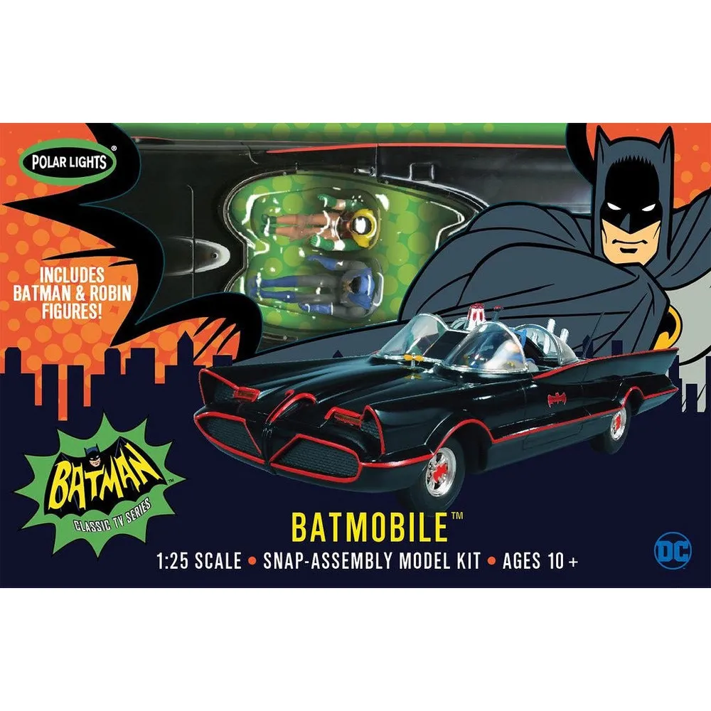 Batmobile 1/25 from Batman 1966  #965 by Polar Lights