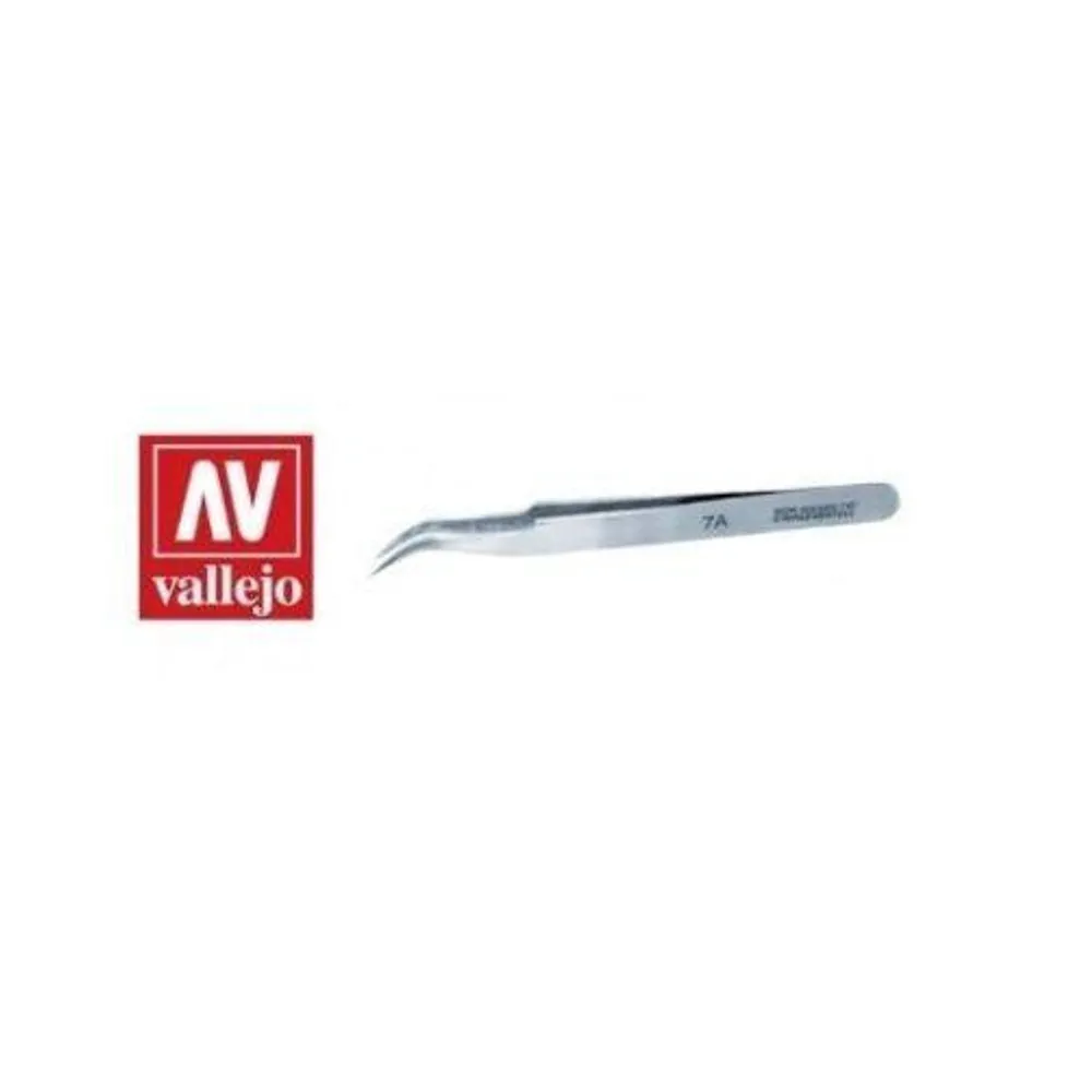 Extra Fine Curved Tweezers by Vallejo