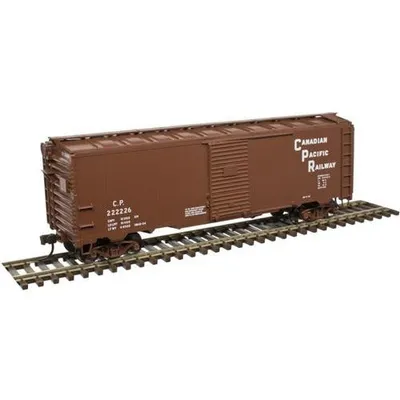 Trainman Kit 1937 40' Box Car CPR #222834 (HO)