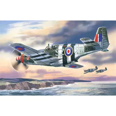 Mustang Mk.III, WWII RAF Fighter 1/48 by ICM