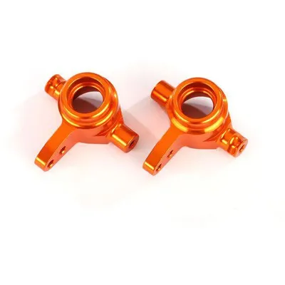 Traxxas Aluminum Steering Block Set (Orange) (2) TRA6837A