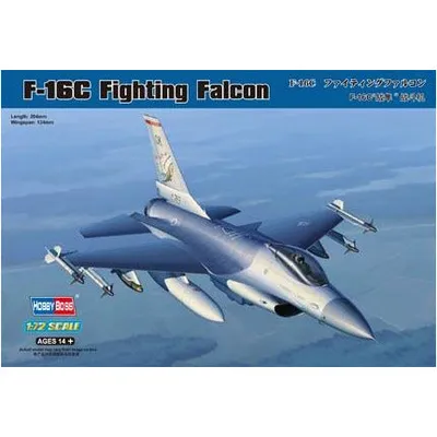 F-16C Fighting Falcom 1/72 #80274 by Hobby Boss