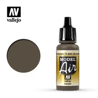 Vallejo Model Air 71.043 US Olive Drab 17mL