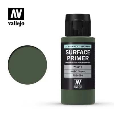 VAL73612 Acrylic Polyurethane Primer - NATO Green (60ml)