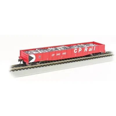 50' 6" Gondola w/Crushed Cars CP #340215 [HO]