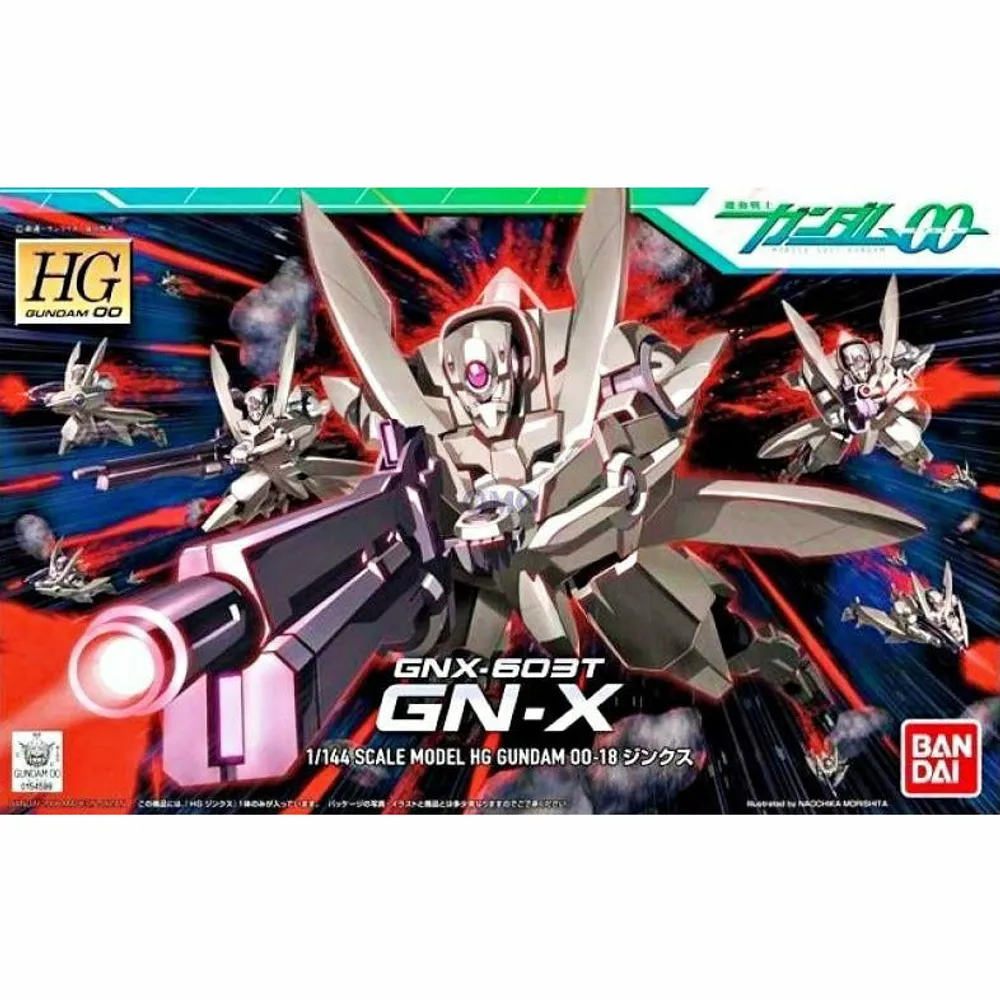 HG 1/144 Gundam 00 #18 GN-X 00-18 GN-X #5060646 by Bandai