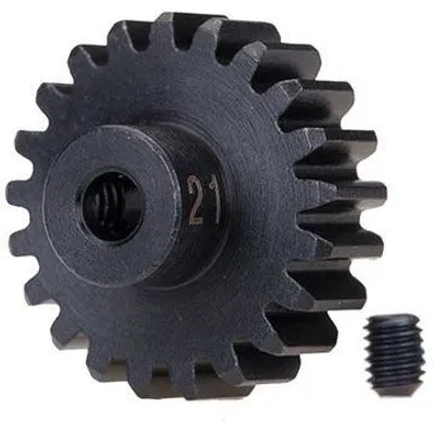 TRA3951X 32P Pinion Gear (21), Heavy Duty (Machined, Hardened Steel)/ Set Screw