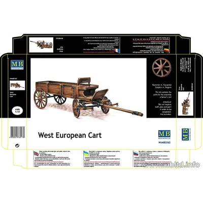 West European Cart 1/35 by Master Box