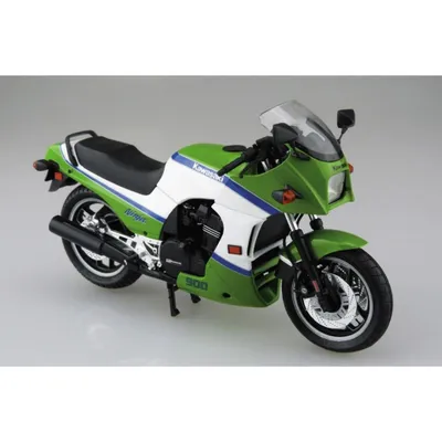 Kawasaki GPZ900R NINJA A2 1/12 Model Motorcycle Kit #53973 by Aoshima