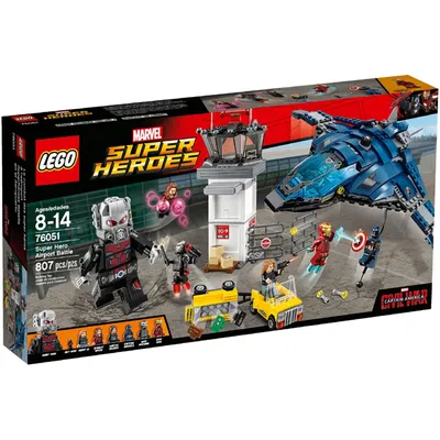 Lego Marvel Super Heroes: Super Hero Airport Battle 76051