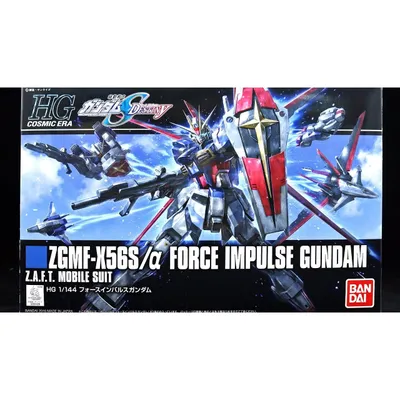 HGCE 1/144 #198 ZGMF-X56S/a Force Impulse Gundam #5059241 by Bandai
