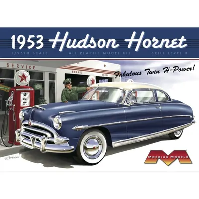 1953 Hudson Hornet 1/25 #1200 by Moebius