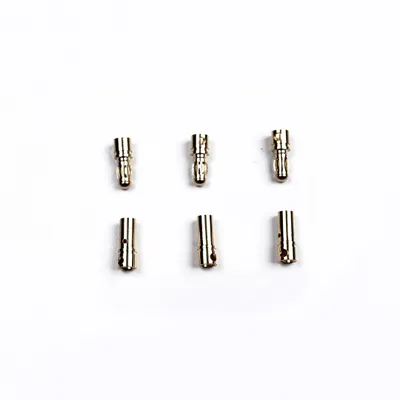Micro Bullet Plug 3.5mm for 14awg wire (3 Sets)