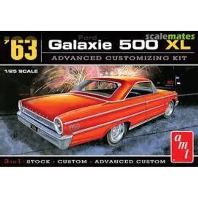 1963 Ford Galaxie 500 XL 1/25 Model Car Kit #1186 by AMT