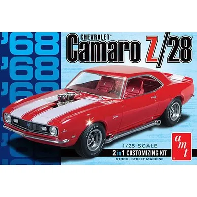 1968 Camaro Z/28 1/25 Model Car Kit #868 by AMT