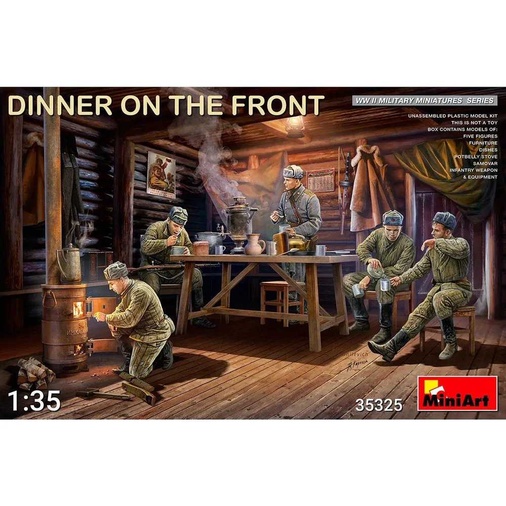 Dinner on the Front #35325 1/35 Scenery Kit by MiniArt