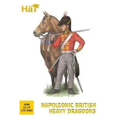 British Heavy Dragoons Napoleonic Wars 1/72 by Hat Industries