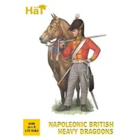 British Heavy Dragoons Napoleonic Wars 1/72 by Hat Industries