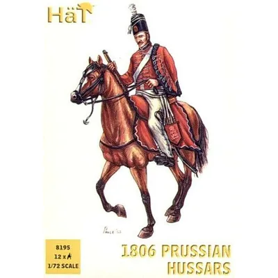 Prussian Hussars 1806 (12 Mtd) 1/72 by Hat Industries