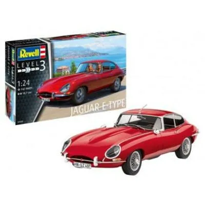 Jaguar E-Type 1/24 Model Car Kit #7668