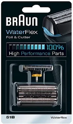 Braun Replacement Foil+Cutter 51B Waterflex