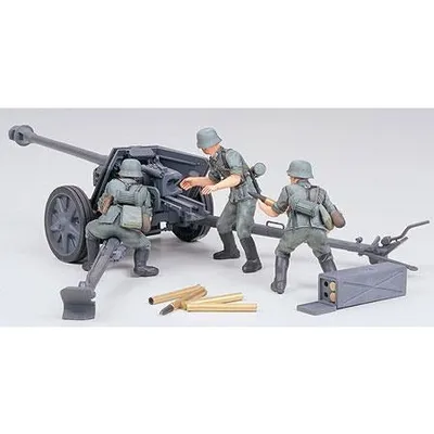 7.5cm Anti Tank Gun (PAK40/L46) 1/35 #35047 by Tamiya