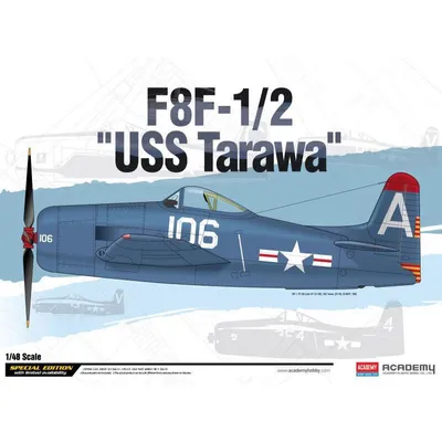 F8F-1/2 "USS Tarawa" 1/48 #12313 by Academy