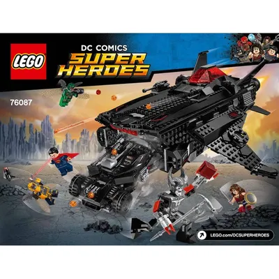 Lego DC Super Heroes: Flying Fox: Batmobile Airlift Attack 76087